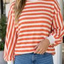  Rachel Textured Stand Oversized Long Sleeve Top