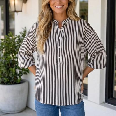 Raegan Half Sleeve Up Shirt