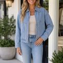  Raelynn Rivet Long Sleeve Jacket