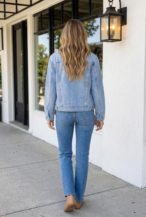 Raelynn Rivet Long Sleeve Jacket