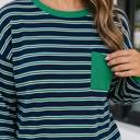  Raena Patchwork Patch Long Sleeve Top