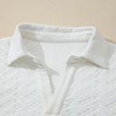  Raina Textured Collared Pullover