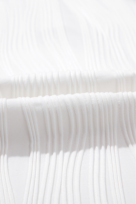 Raina Wavy Textured Tee