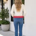  Randi Tree Applique Loose Sweater