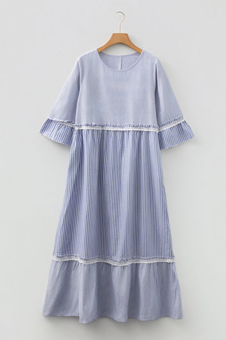 Raya Bracelet Sleeve Maxi Dress