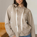  Rayna Embroidered Zip Up Jacket