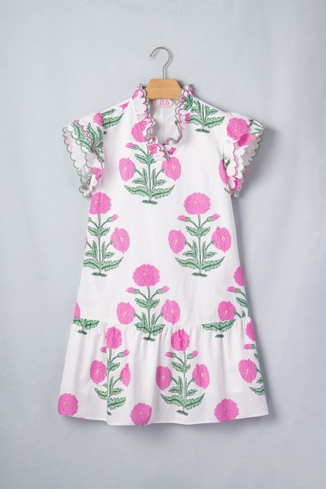 Rayne Drop Waist Mini Dress