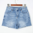  Rayne Wash Raw Hem Shorts