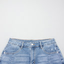  Rayne Wash Raw Hem Shorts