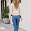  Rebecca Detail Knit Loose Sweater