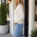  Rebecca Detail Knit Loose Sweater