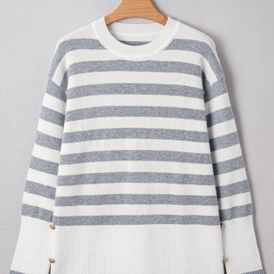 Rebecca Drop Shoulder Tunic Sweater