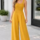 Ginger Medium Rebecca Sleeveless Wide Leg Jumpsuit