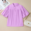  Reese Puffy Half Sleeve Blouse