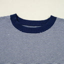  Reese Stripe Dolman Oversize Tunic Sweater