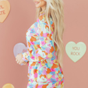  Remi Heart Collared Tunic Shirt