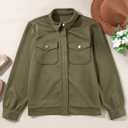  Remi Zip Up Flap Shirt