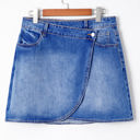  Renamara Crossed Waist Mini Skirt