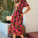  Renata Ruffle Hem Maxi Dress