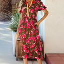  Renata Ruffle Hem Maxi Dress