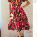 Renata Ruffle Hem Maxi Dress