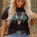  Reya aztec Graphic T Shirt