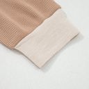 Rhea Block Patchwork Long Sleeve PLUS Top