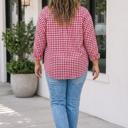  Rhea Loose Fit Shirt Long Sleeve PLUS Top