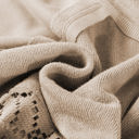  Rheaissa Seam Ribbed Trim Sweatshirt
