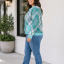  Rheia Shift Cardigan Sweater Long Sleeve PLUS Top