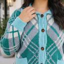  Rheia Shift Cardigan Sweater Long Sleeve PLUS Top