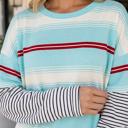  Rilee Loose Pullover Top Long Sleeve Top