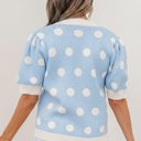  Rivka Puff Short Sleeve Sweater