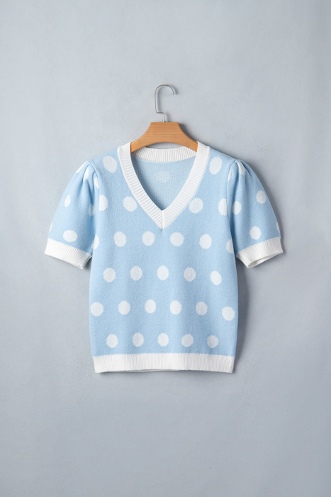 Rivka Puff Short Sleeve Sweater