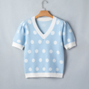  Rivka Puff Short Sleeve Sweater