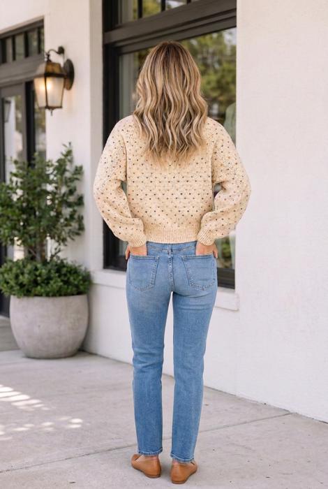 Romina Sleeve Regular Fit Cardigan