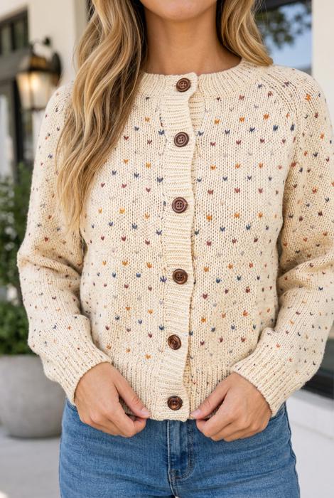 Romina Sleeve Regular Fit Cardigan