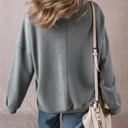 Rorivina Drop Shoulder Oversized Sweatshirt