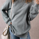  Rorivina Drop Shoulder Oversized Sweatshirt