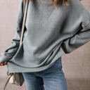  Rorivina Drop Shoulder Oversized Sweatshirt