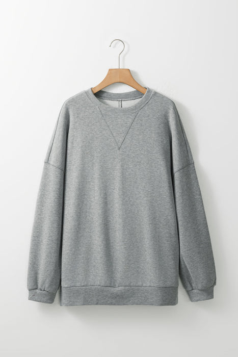 Rorivina Drop Shoulder Oversized Sweatshirt
