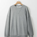  Rorivina Drop Shoulder Oversized Sweatshirt