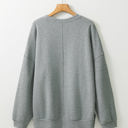  Rorivina Drop Shoulder Oversized Sweatshirt