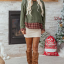  Rosa Patchwork Drop Shoulder Sweatshirt