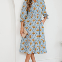  Rosalee Bracelet Sleeve Long Dress
