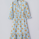  Rosalee Bracelet Sleeve Long Dress