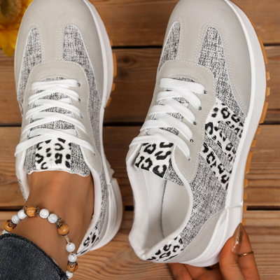 Rosalia Detail Lace Up Sneakers