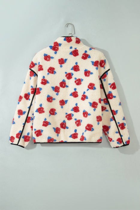 Rosalind Stand Outerwear Fleece Coat