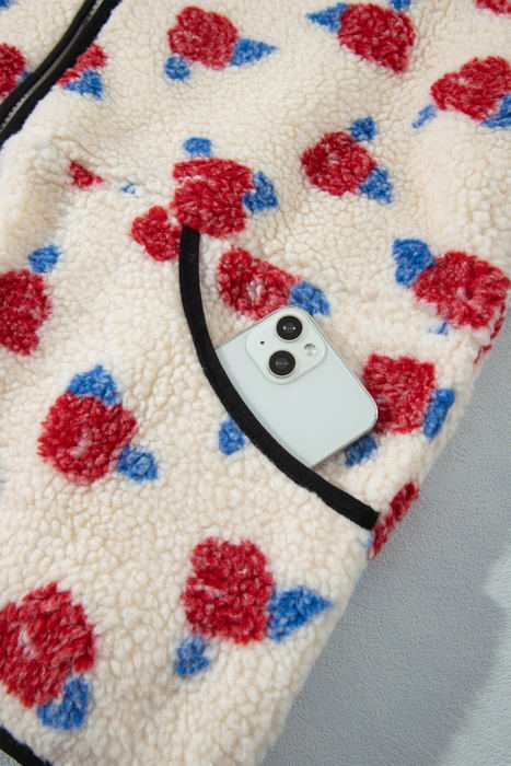 Rosalind Stand Outerwear Fleece Coat
