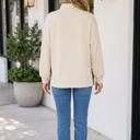  Rosalyn Detail Hem Top Long Sleeve Top